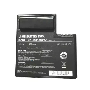 New laptop battery for CLEVO M860BAT-8