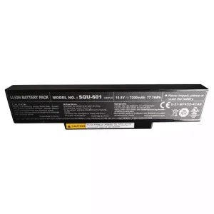 New laptop battery for CLEVO SQU-601