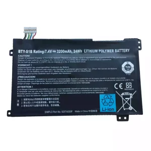 New laptop battery for MSI BTY-S1B 40033906 925TA030F
