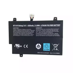 New laptop battery for MSI BTY-S19