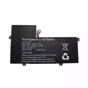 New laptop battery for GSP3374115