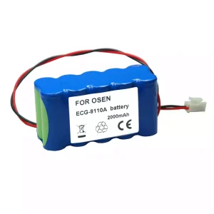 New replacement battery for OSEN ECG-8110 ECG-8110A ECG-8130A