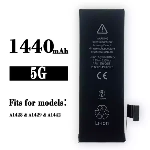New phone battery LIS1491APPCS for iPhone 5G/ A1428/A1429/A1442
