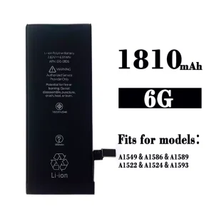 New phone battery 616-0806 for iPhone 6G /A1549/A1586/A1589/A1522/A1524/A1593