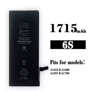 New phone battery 616-00033 for iPhone 6S
