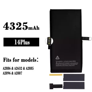 New phone battery A2850H for iPhone 14 plus