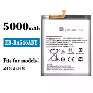 New phone battery EB-BA546ABY for Samsung A54/A34 5G