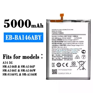 New phone battery EB-BA146ABY for Samsung A14 5G