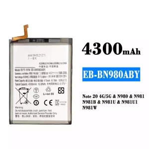 New phone battery EB-BN980ABY for Samsung Note 20 4G/Note 20 5G