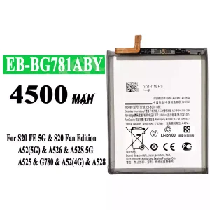 New phone battery EB-BG781ABY for Samsung S20 FE 5G/S20 Fan Edition