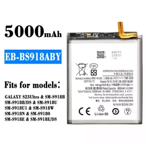 New phone battery EB-BS918ABY for Samsung GALAXY S23 Ultra