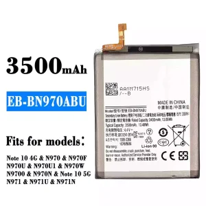 New phone battery EB-BN970ABU for Samsung Note 10 4G