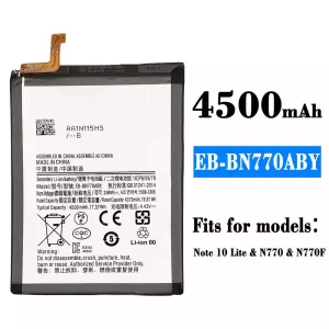 New phone battery EB-BN770ABY for Samsung Note 10 Lite