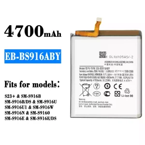 New phone battery EB-BS916ABY for Samsung S23+