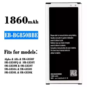 New phone battery EB-BG850BBE for Samsung Alpha