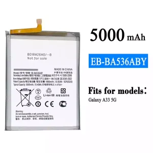 New phone battery EB-BA536ABY for Samsung Galaxy A33 5G