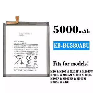 New phone battery EB-BG580ABU for Samsung M20/A40S
