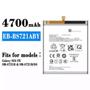 New phone battery EB-BS721ABY for Samsung Galaxy S24 FE