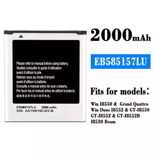 New phone battery EB585157LU for Samsung Win I8550