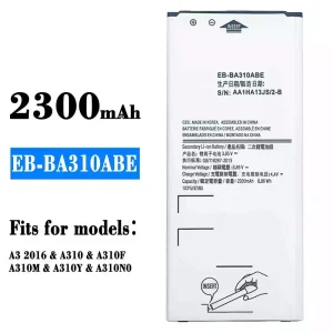 New phone battery EB-BA310ABE for Samsung A3 2016