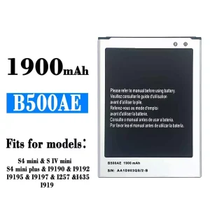 New phone battery B500AE for Samsung S4 mini,S4 mini plus