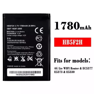 New phone battery HB5F2H for HUAWEI 4G Lte WIFI Router / EC5377 / E5373 / E5330