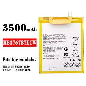 New phone battery HB376787ECW for HUAWEI Honor V8