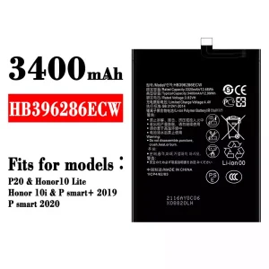 New phone battery HB396286ECW for HUAWEI P20 / Honor 10 Lite / Honor 10i / P smart+ 2019 / P smart 2020