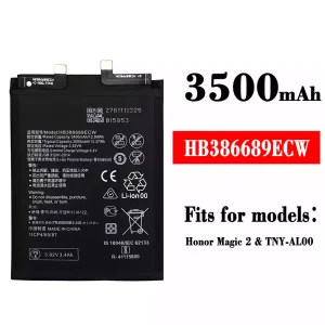 New phone battery HB386689ECW for HUAWEI Honor Magic 2