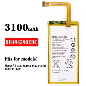 New phone battery HB494590EBC for HUAWEI Honor 7