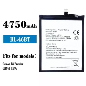 New phone battery BL-46BT for Tecno Camon 18 Premier
