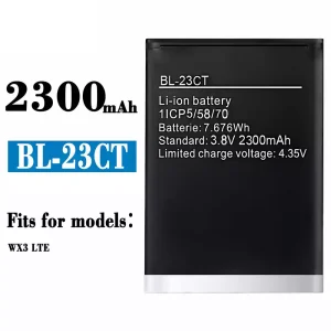 New phone battery BL-23CT for Tecno WX3 LTE