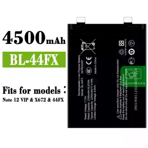 New phone battery BL-44FX for Infinix Note 12 VIP