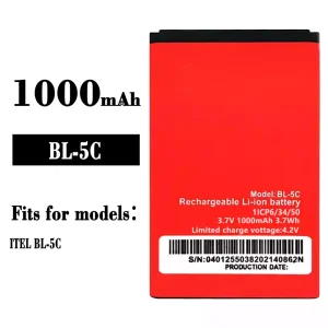 New phone battery BL-5C for ITEL