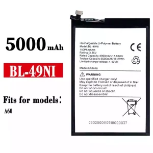 New phone battery BL-49NI for ITEL A60