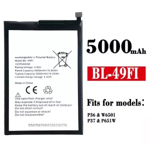 New phone battery BL-49FI for ITEL P36  P37