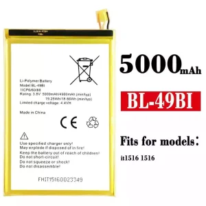 New phone battery BL-49BI for ITEL it 1516