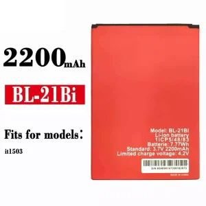 New phone battery BL-21Bi for ITEL it1503