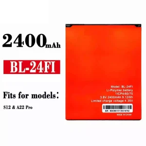 New phone battery BL-24FI for ITEL S12/A22 Pro