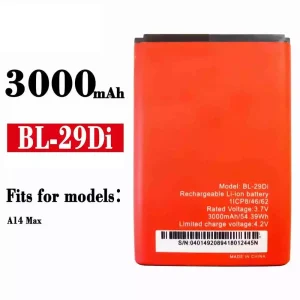 New phone battery BL-29Di for ITEL A14 Max