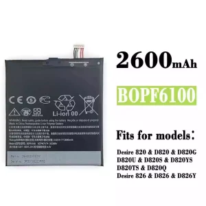 New phone battery B0PF6100 BOPF6100 for HTC Desire 820 / D820 / D820G /  D820U /  D820S / D820YS / D820TS / D820Q / Desire 826 / D826 / D826Y