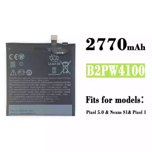 New phone battery B2PW4100 for Google Pixel 5.0 / Nexus S1 / Pixel 1