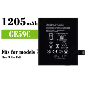 New phone battery GE59C for Google Pixel 9 Pro Fold