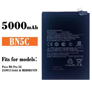 New phone battery BN5C for Xiaomi Poco M4 Pro 5G