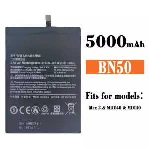 New phone battery BN50 for Xiaomi Max 2