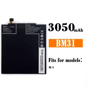 New phone battery BM31 for Xiaomi mi 3