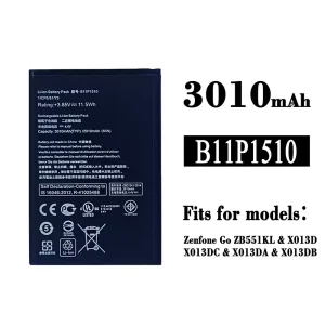 New phone battery B11P1510 for Asus Zenfone Go ZB551KL