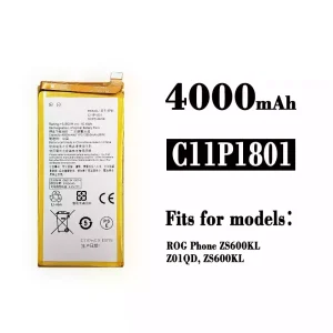 New phone battery C11P1801 for Asus ROG Phone 1 ZS600KL