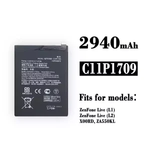 New phone battery C11P1709 for Asus Zenfone Live(L1) / Zenfone Live(L2)