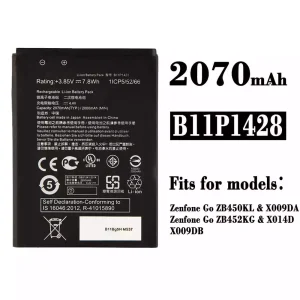 New phone battery B11P1428 for Asus Zenfone Go ZB450KL / ZB452KG
